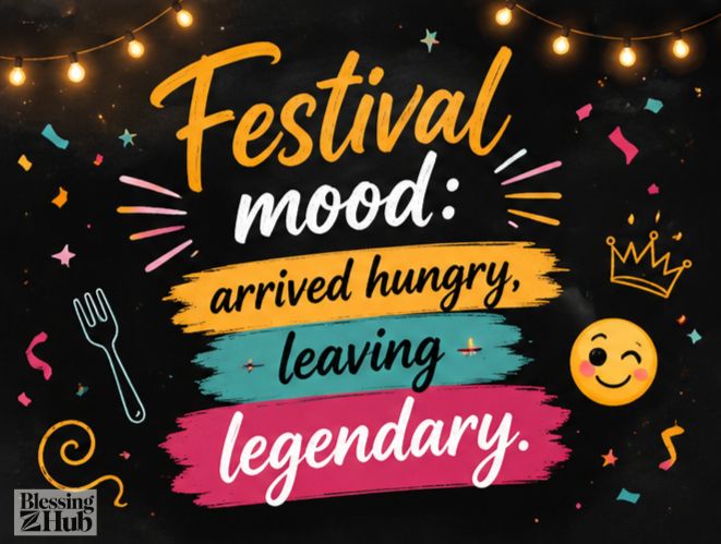 Festival Mood Quotes 