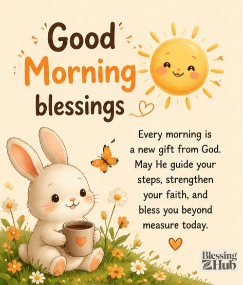 Good Morning blessings