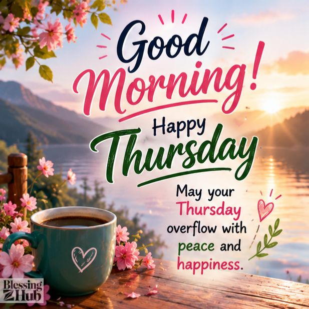 Good Morning Thursday Greetings and Blessings