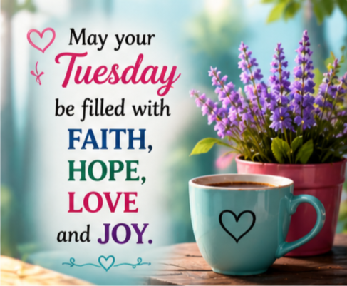 Happy Tuesday blessings