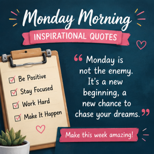 Monday Morning Quotes