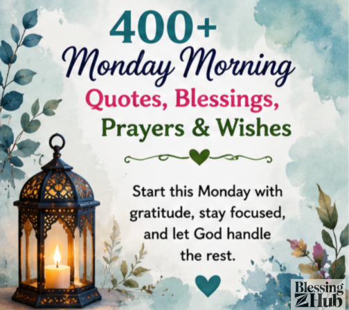 Monday Blessings 