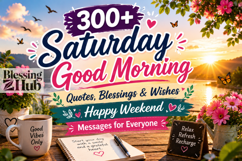 Saturday Good Morning Quotes