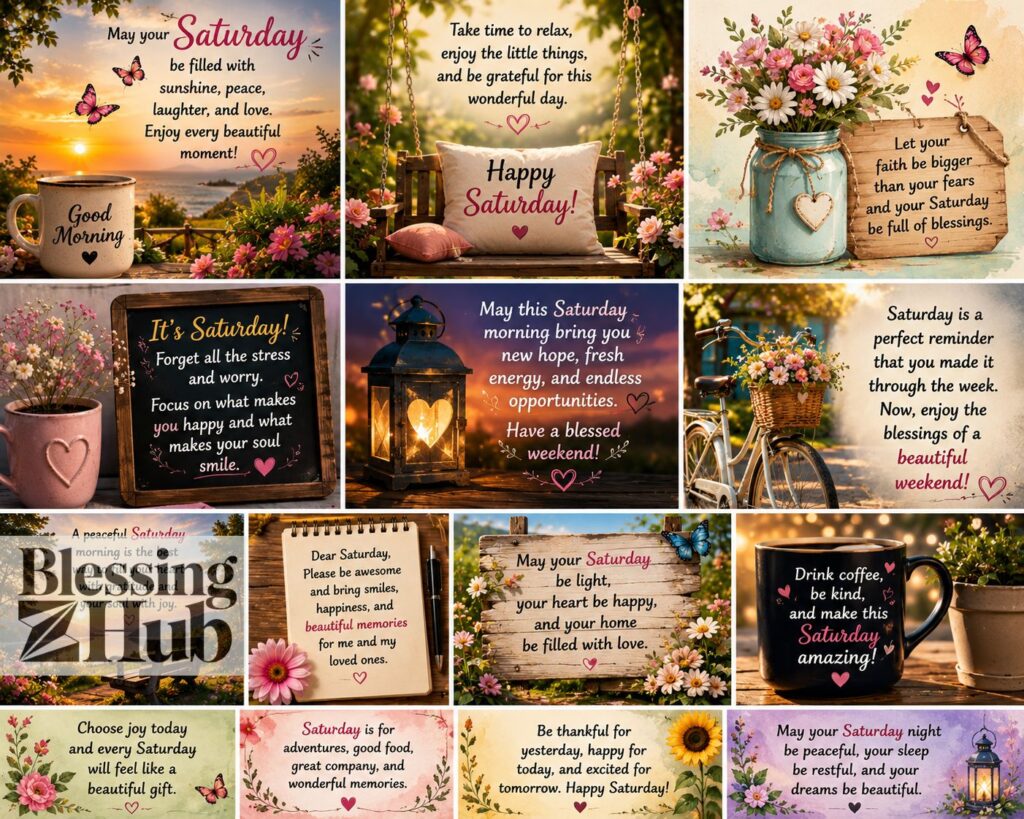 Saturday Good Morning Quotes