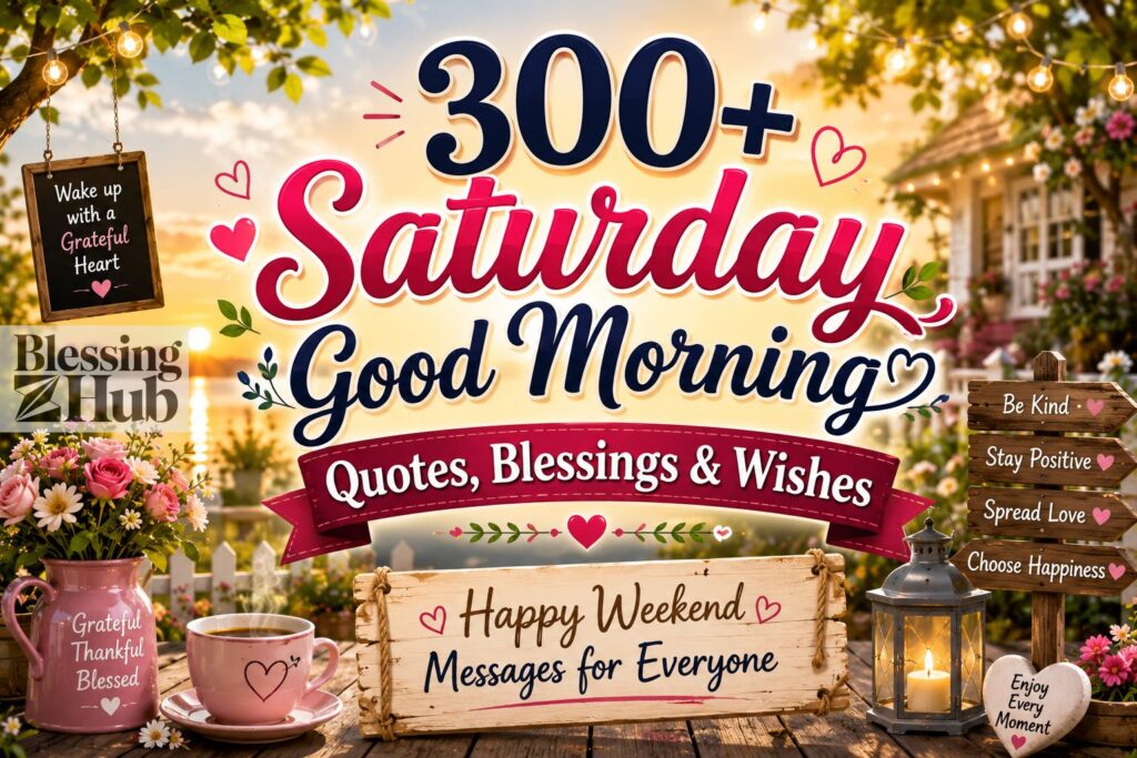Saturday Good Morning Quotes