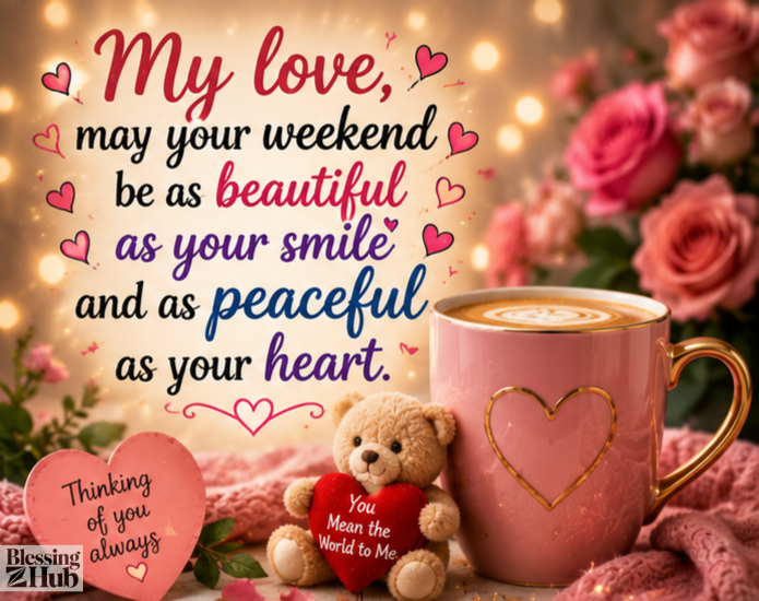 weekend blessing messages