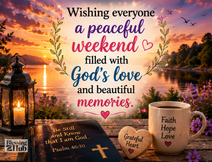peaceful weekend
