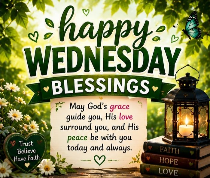 happy Wednesday blessings quotes
