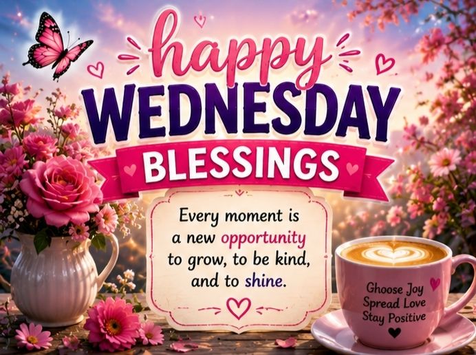 happy Wednesday blessings quotes