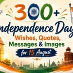 300+ Independence Day Wishes, Quotes, Messages & Images for 15 August