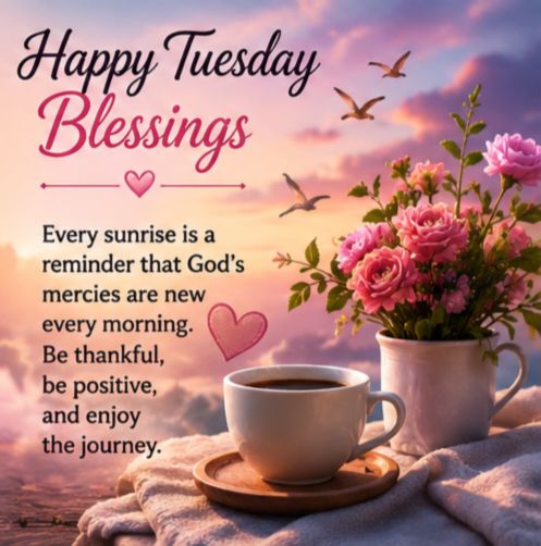 Tuesday blessings and prayer