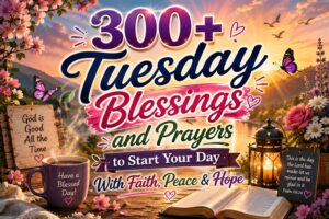 300+ Tuesday Blessings and Prayers to Start Your Day With Faith, Peace & Hope