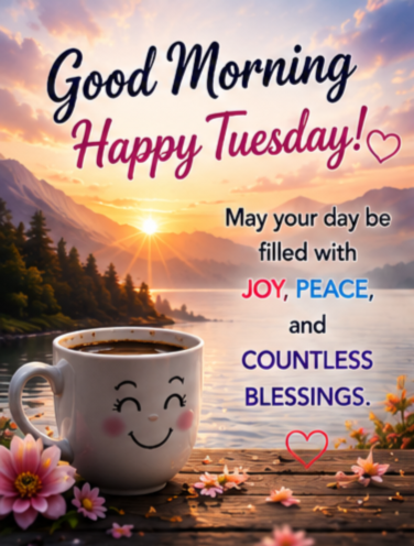 Good Morning Happy Tuesday Images