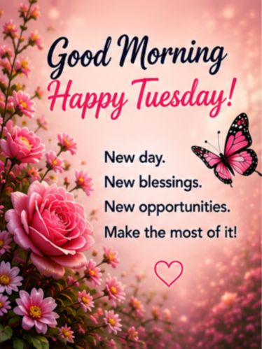 Good Morning Happy Tuesday Images