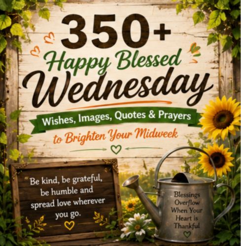 Happy Blessed Wednesday Prayers