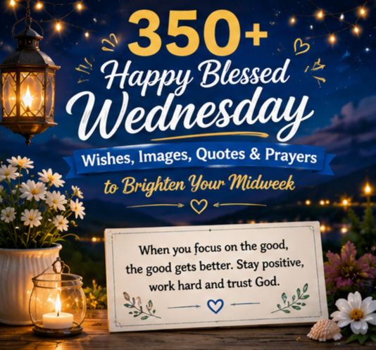 Inspirational Happy Blessed Wednesday Quotes