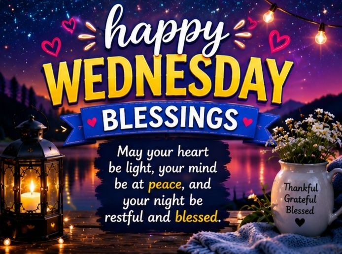 happy Wednesday blessings 